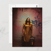 グラフィティMayaポストカード ポストカード (正面/裏面)