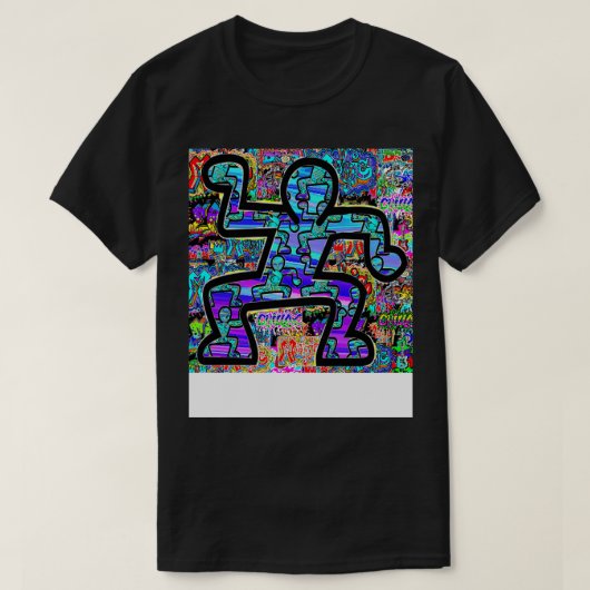 グラフィティnycダンサー000 tシャツ (デザイン正面)