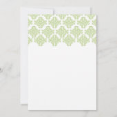 グラフェビン庭園の結婚式招待状 招待状 (裏面)