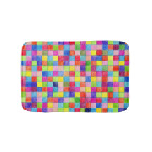 グラフカラフル紙の正方形で色付け