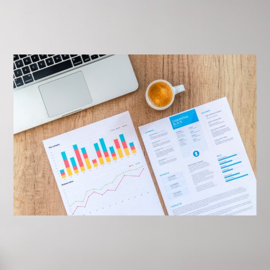 グラフグラフ財務データ ポスター (正面)