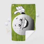 グラフゴルフタ最高のウル上の漫画 ゴルフタオル (インサイチュ)