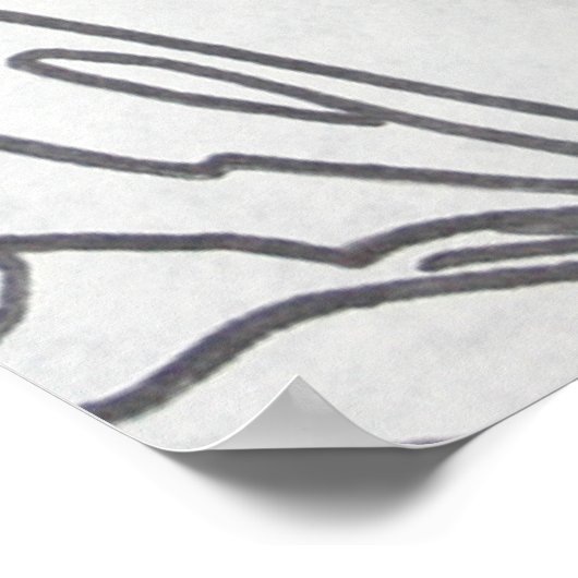 グラフタット ポスター (角)