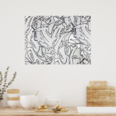 グラフタット ポスター (キッチン)