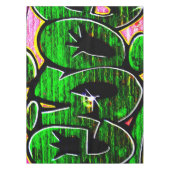 グラフティ18 50x72トッチナ テーブルクロス (正面)