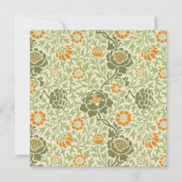 グラフトンパターン（William Morris著） カード