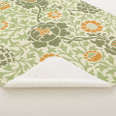 グラフトンパターン（William Morris著） シェルパブランケット (3/4)