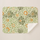 グラフトンパターン（William Morris著） シェルパブランケット (正面(横))