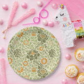 グラフトンパターン(William Morris著) ペーパープレート (パーティー)