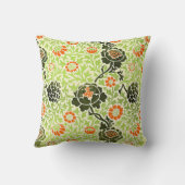 グラフトン・ウィリアム・モリスヴィンテージデザイン クッション (裏面)