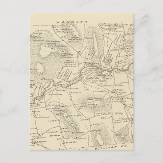 グラフトン・レバノン ポストカード (正面)