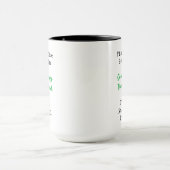 グラフ定理の数値パターンに存在する美 マグカップ (中央)