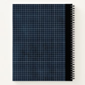 グラフ紙スパイラル構成 ノートブック (裏面)