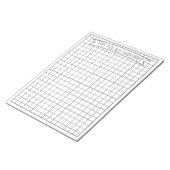 グラフ紙 ノートパッド (アングル)