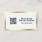 グラフ紙 |木目 名刺 (正面)