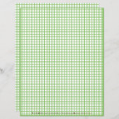 グラフ線上にスケッチ描画紙シート (正面/裏面)