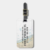 グラフ航海の緯度(経度):フォートピアシングFL ラゲッジタグ (正面縦)