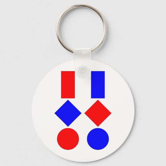 グラフ表 キーホルダー (正面)