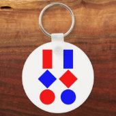 グラフ表 キーホルダー (正面)