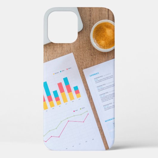 グラフ財務データ Case-Mate iPhoneケース (裏面)