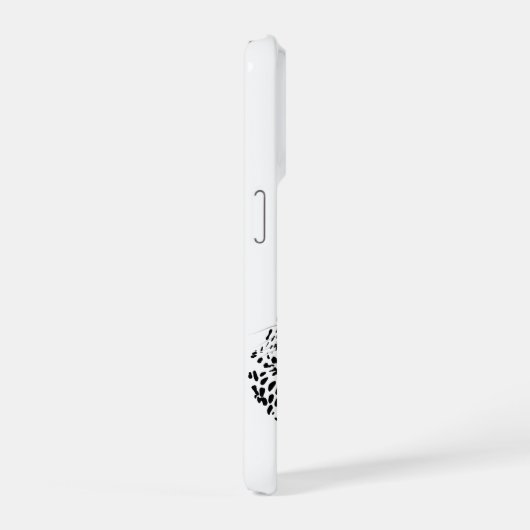 グラフiPhone 15 Proケースカバー iPhoneケース (右側面)