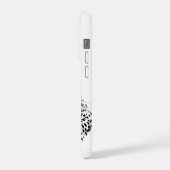 グラフiPhone 15 Proケースカバー iPhoneケース (左側面)