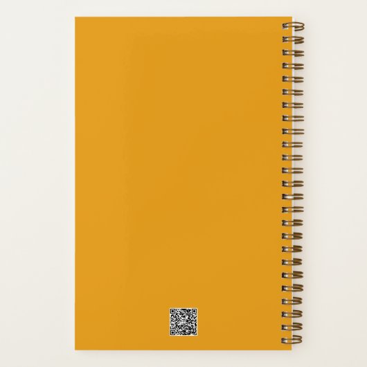 グラフMarigold Notebook with Monogram ノートブック (裏面)