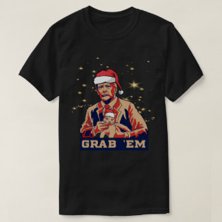 グラブエムキャットトおもしろいランプTシャツクリスマスギフト Tシャツ