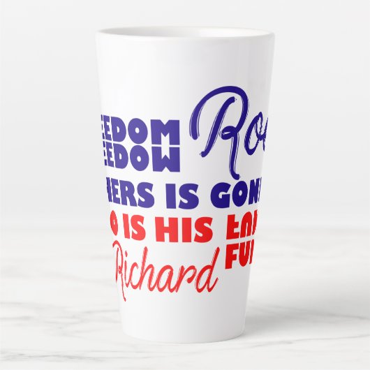 グラブバック カフェラテマグ (正面)