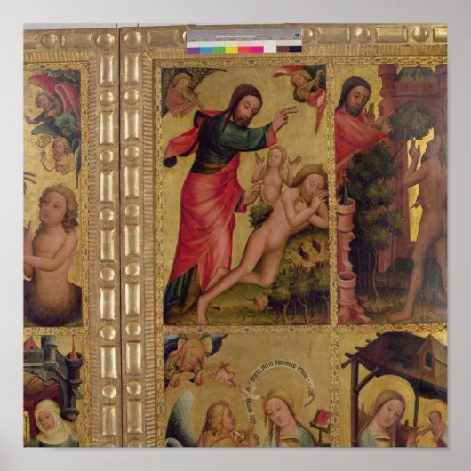 グラブワーのパネル「エバの創造」 ポスター (正面)