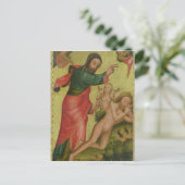 グラブワーのパネル「エバの創造」 ポストカード (スタンド正面)