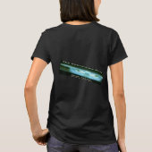 「グラブ・ジ・エーケー」ブラックTシャツ(女性用) Tシャツ (裏面)