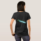 「グラブ・ジ・エーケー」ブラックTシャツ(女性用) Tシャツ (裏面フル)