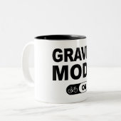 グラベルモード発動 ツートーンマグカップ (正面左)