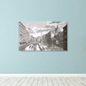 グラベンの行列のビュー キャンバスプリント (インサイチュ (ウッドフロア))