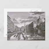 グラベンの行列のビュー ポストカード (正面/裏面)