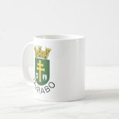グラボー紋章、プエルトリコ コーヒーマグカップ (正面左)