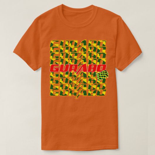 グラボ カスケード テキスト 2 Tシャツ (デザイン正面)