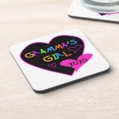 グラマの女の子Tシャツ，マグカップ，ボタン，ケース，帽子 コースター (左側)