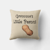 グラマの小さなピーナッツ枕 クッション (裏面)