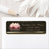 グラマエレガントラススタイリッシュシャイニーSequoins Lotus ラベル (インサイチュ)