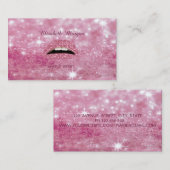 グラマエレガントラストレンディーキラキラ《写真》ぼけ味唇 名刺 (正面/裏面)