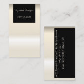 グラマエレガントラスモダンシック 名刺 (正面/裏面)