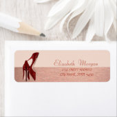 グラマエレガントラス赤ハイヒール、住所 シール (インサイチュ)