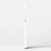 グラマエレガントラス金淡い色の箔ホワイトロータス Case-Mate iPhoneケース (裏面 / 左)