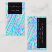 グラマエレガントルなホロフモダンィック 名刺 (正面/裏面)