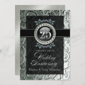 グラマエレガントー彫刻フローラ25周年記念 招待状 (正面/裏面)