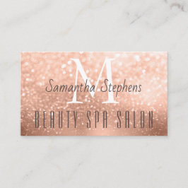 グラマガーリーラスバラ金ゴールドグリッターヘアスパサロン 名刺