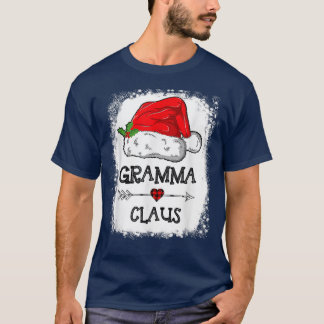 グラマクロースクリスマスライトパジャマファミリーマチン Tシャツ