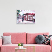 グラマシー・コーヒー・コーナー、ニューヨーク市 キャンバスプリント (インサイチュ (リビング))